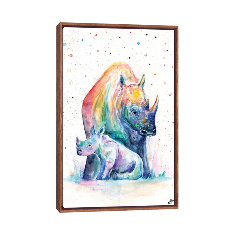 Abri sur toile, Toile classique avec cadre brun, H 60 po x l 40po x P 1,5 po