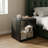 Modern Metal Open Cube Storage Side Table