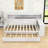 Daybed with Twin Trundle, Shelves, Desk and Slats-1180712536-1180712539