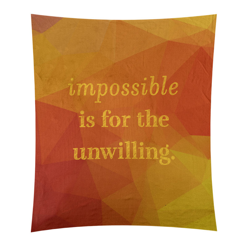 Tapisserie quote-en polyester en faux gemme, H 60 po x l 51 po, Jaune ambre
