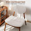 Ensemble de 2 chaises d'appoint avec table d'appoint et structure en bois massif-992163040