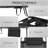 Folding Chaise Lounge with 5-level Reclining Back-1854356929
