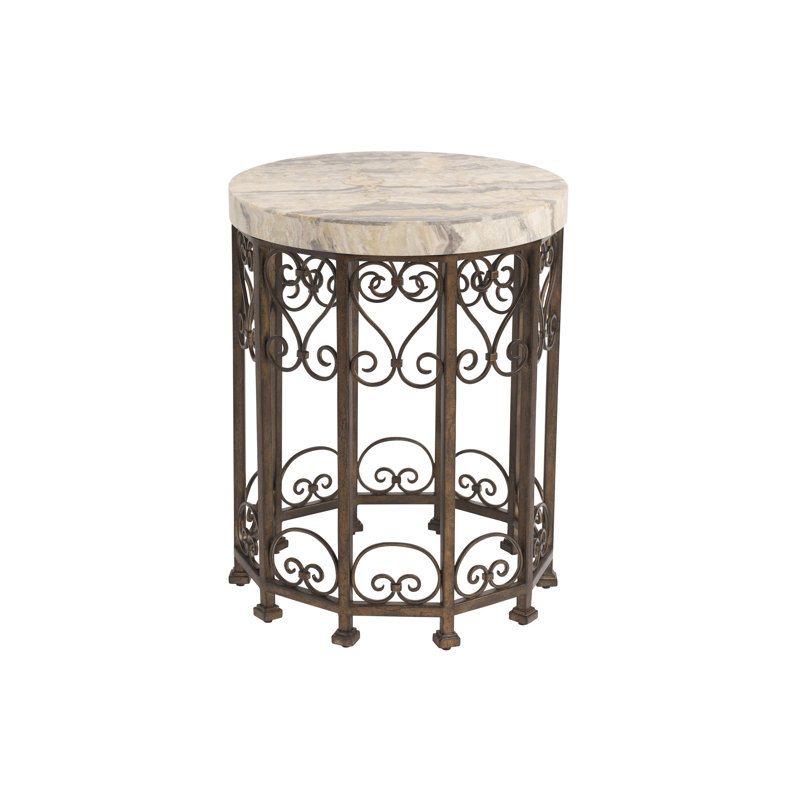 Montecito Stone End Table