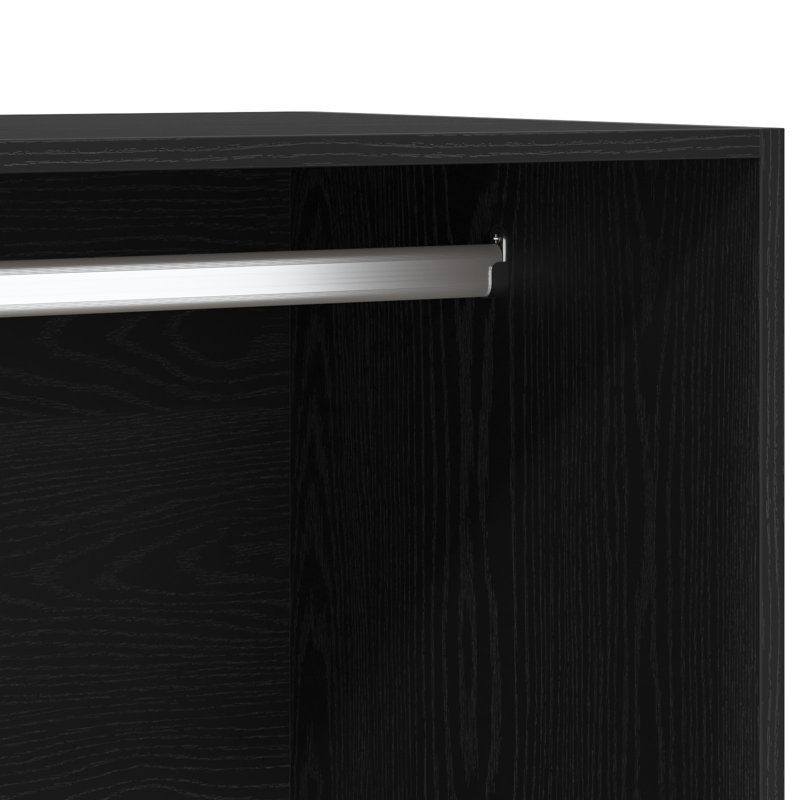 Manufactured Wood Wardrobe, 200 cm H x 100 cm W x 50 cm D