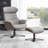 Dillon Leather Swivel Recliner-114180345