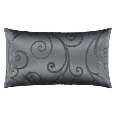 Scrolls Lumbar Pillow Cover