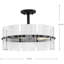 Luminaire suspendu contemporain à quatre lumières-100003462