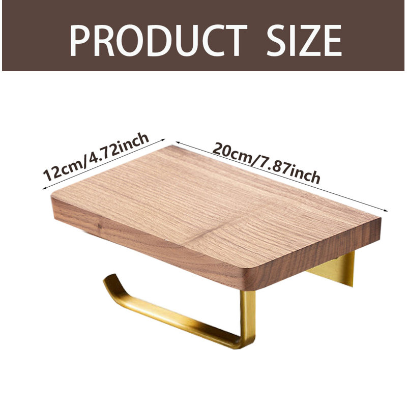 Wall Mounted Toilet Paper Holder