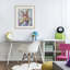 «Sleeping Easter Bunny with Eggs», reproduction sous verre encadrée, design par The Prints Vibe-130836010-130836012
