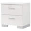 Table de chevet 2 tiroirs Dulcey
