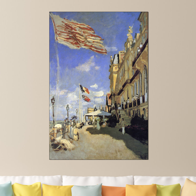 Claude Monet - Wrapped Canvas Painting, 90cm H x 60cm W x 1.8cm D