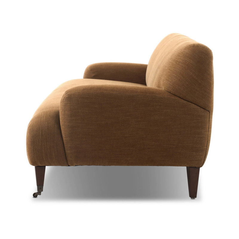 Kent Sofa, Laughlin Ochre Polyester Blend