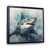 Black Floater Framed