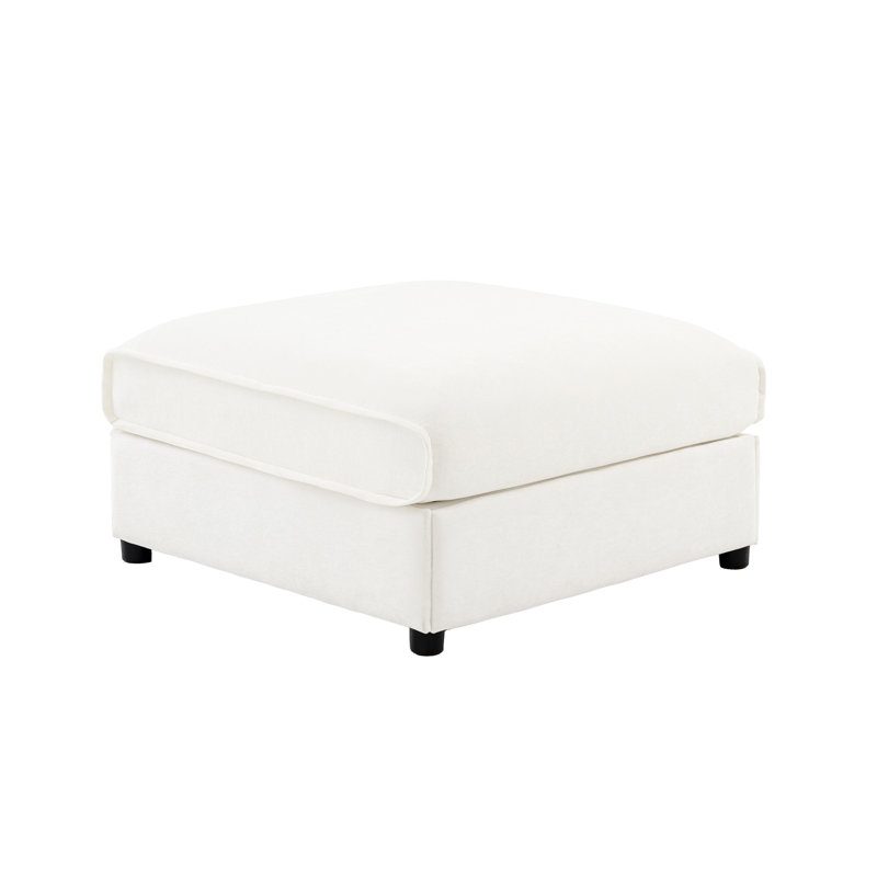 Canapé 24Corner - blanc (inclure seulement ce repose-pieds, pas le canapé), Blanc