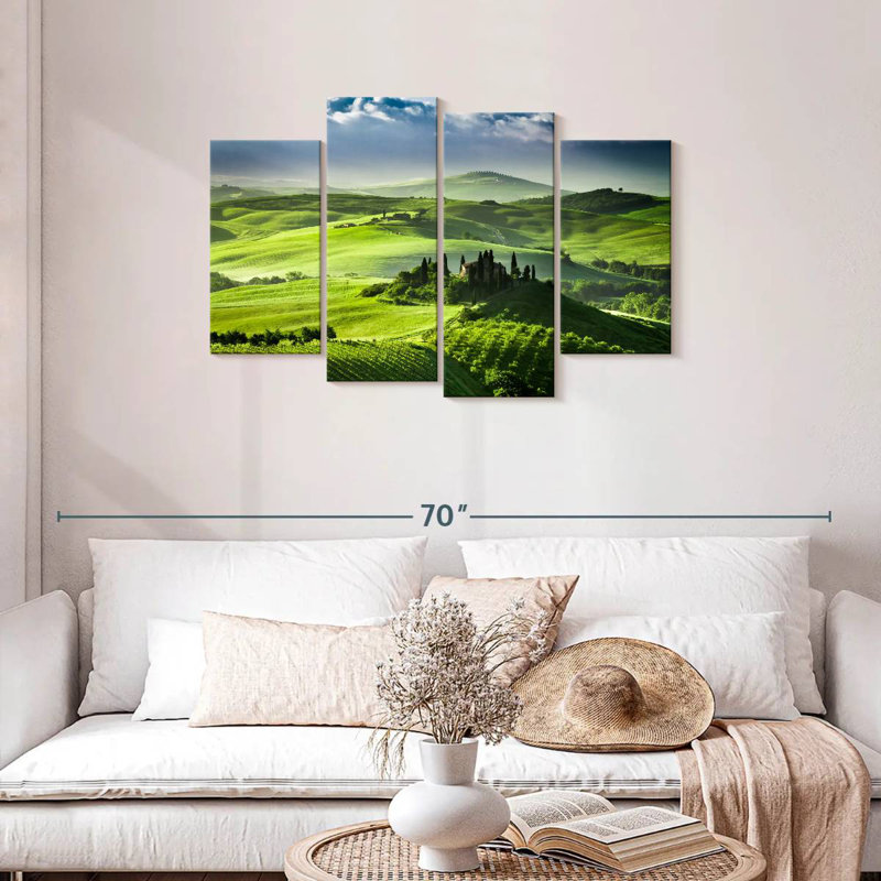 Vallée d'Alvord San Quirico D'Orcia, H 27 po x l 43 po