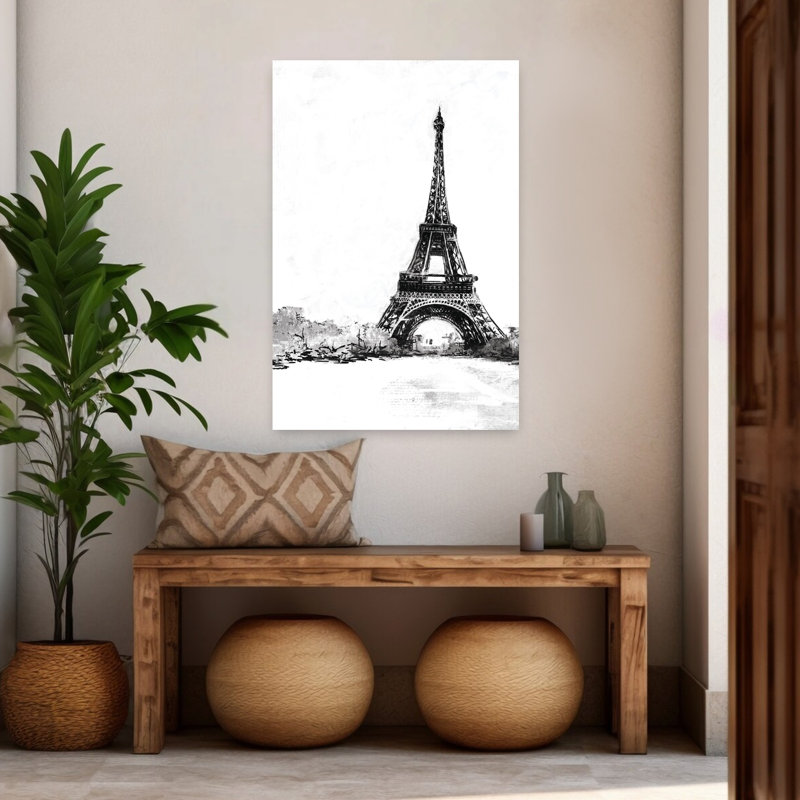 Souvenirs de Paris, art abstrait contemporain, H 48 po x l 32 po