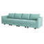 Canapé modulaire 4 places Nikitas-69464653