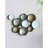 24.4x2.4x17.7 Metal Wall Ornament - Wonderful For All Celebrations Golden + White Art Hanging Decoration Of Modern 24.5" X 18" Sculpture Ideal Present Occasions Decorative