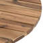 Table d'appoint en bois massif de 35,6 po de hauteur