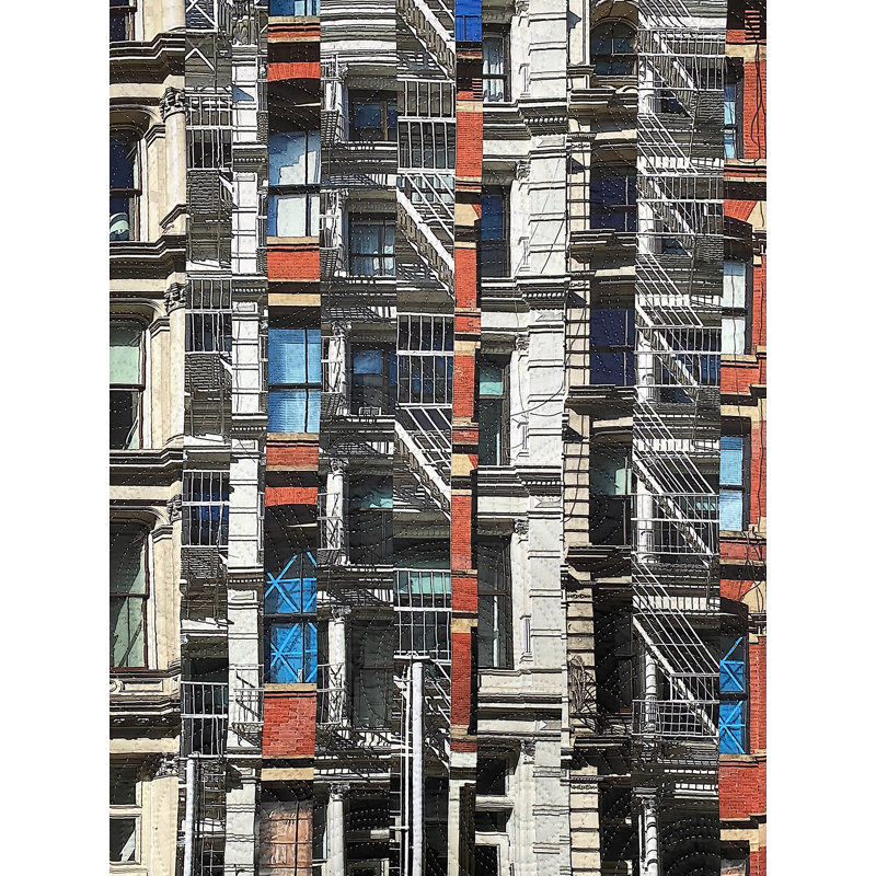 Great Escapes 3 by Marilyn Henrion, Black Framed Paper, 21.25" H x 17.25" W