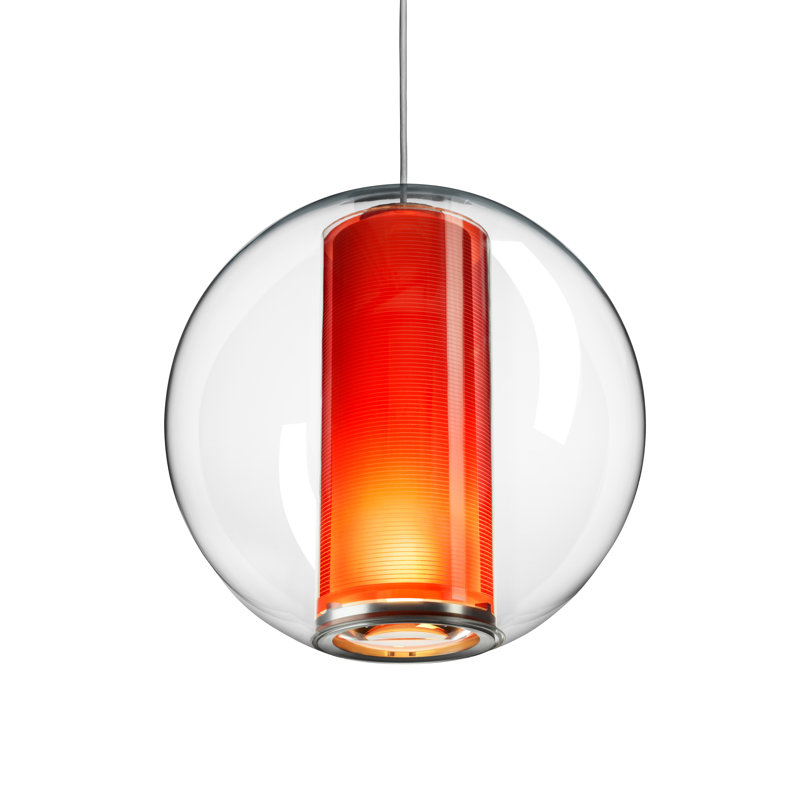 Luminaire suspendu Bel Occhio, Orange