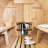 Anyi 4-Person Canadian Hemlock Barrel Sauna without Scarabs