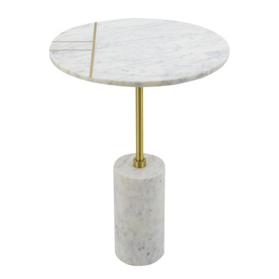Armanii Marble Top End Table