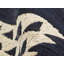 Sameer Geometric Handmade Tufted Wool Navy/Sand Area Rug-1315482854