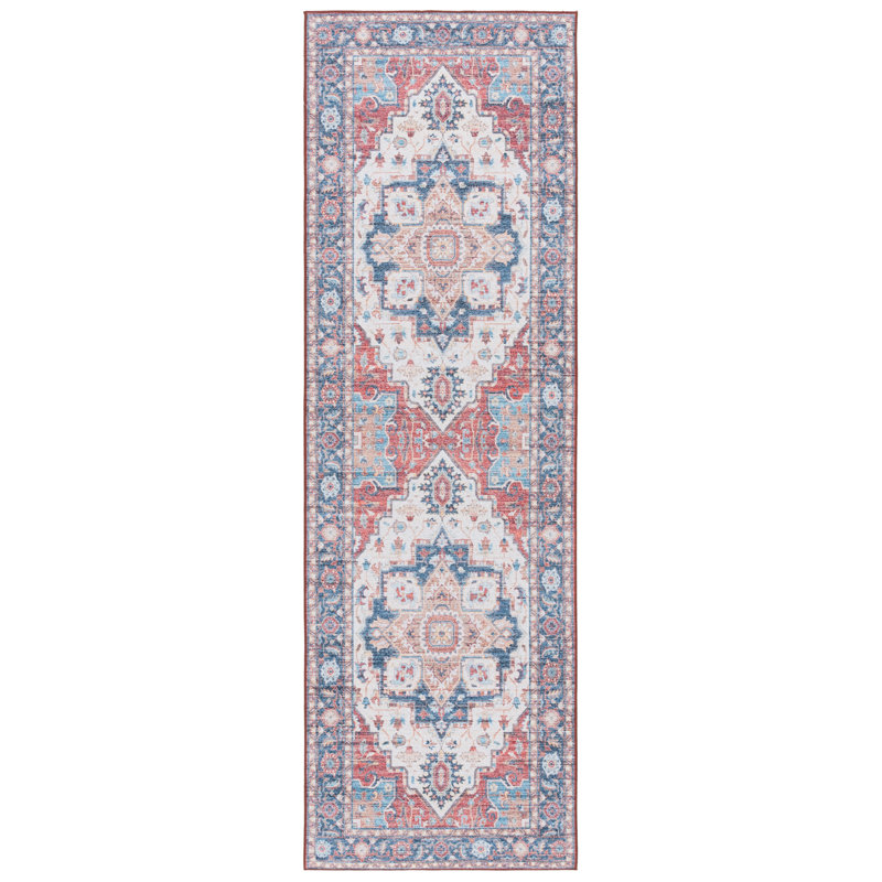 Kreitzer Performance Machine Washable Oriental Rug, Runner 2'6" x 6'