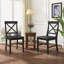 Chaise d'appoint en bois massif Gelacio-27468817