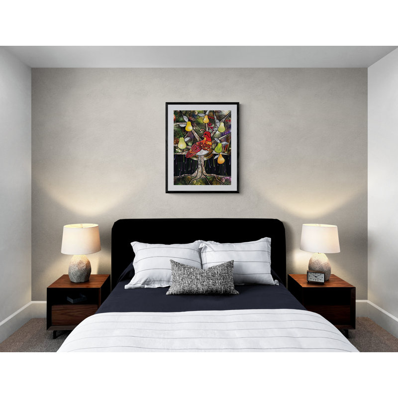 True Love Print by Leslie Kell, Black Framed Paper, 24" H x 30" W