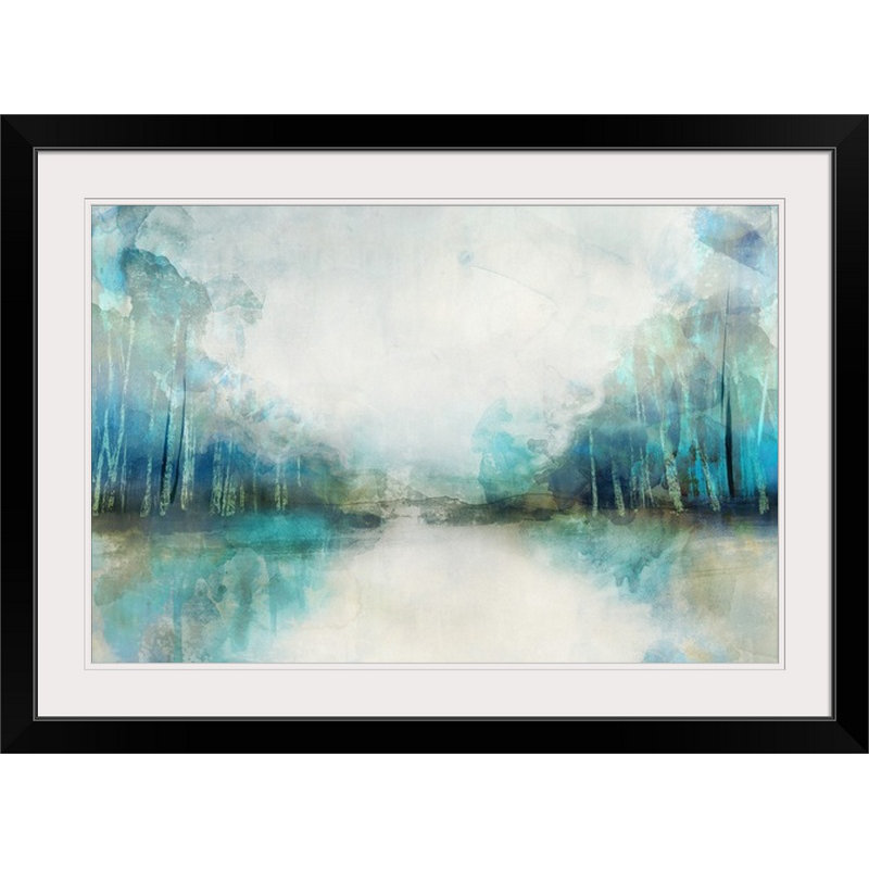 Oyee Subtle Horizon - Imprimé, H 40 po x l 60 po x p 1,5 po, Toile