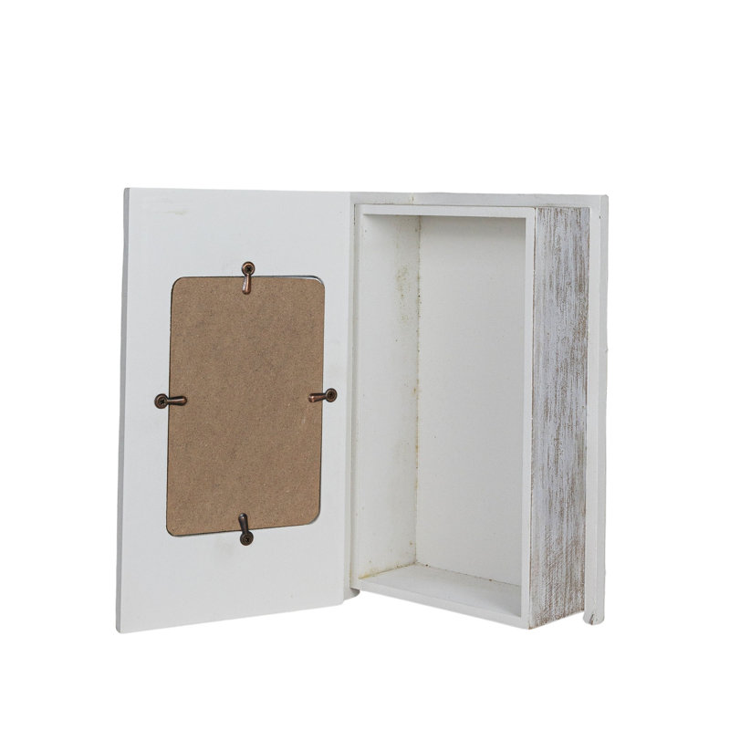 Foreside Home & Garden "Blessed" Photo Box Picture Frame