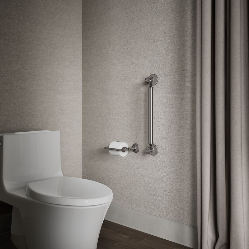 Kohler Artifacts Grab Bar, 18"W, Vibrant Titanium