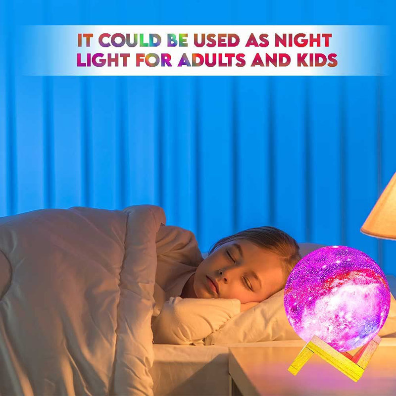 Himalayan Glow Night Light 16 Colour Multi Colour Changing Galaxy Lamp