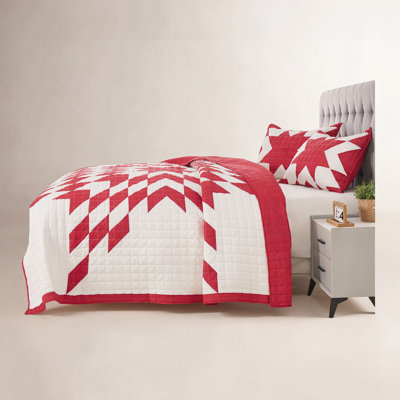 Star Patch Patchwork Quilt Set 