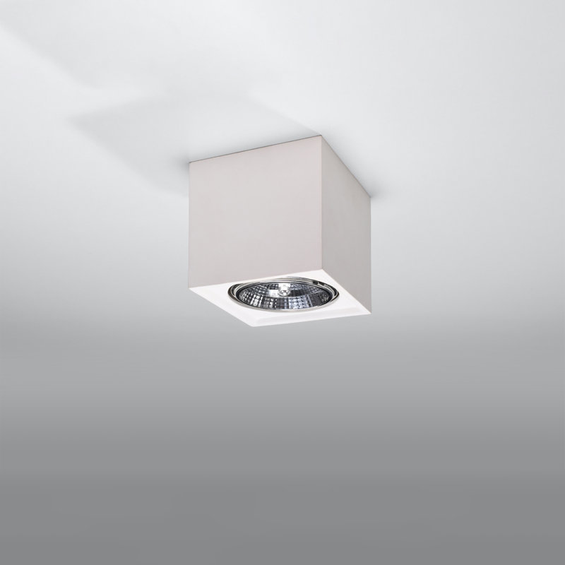 Ceramic Flush Mounted Sconce