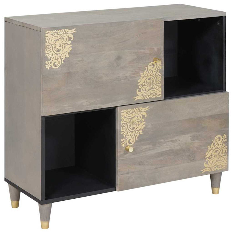 Solid Wood Rectangle Accent Chest