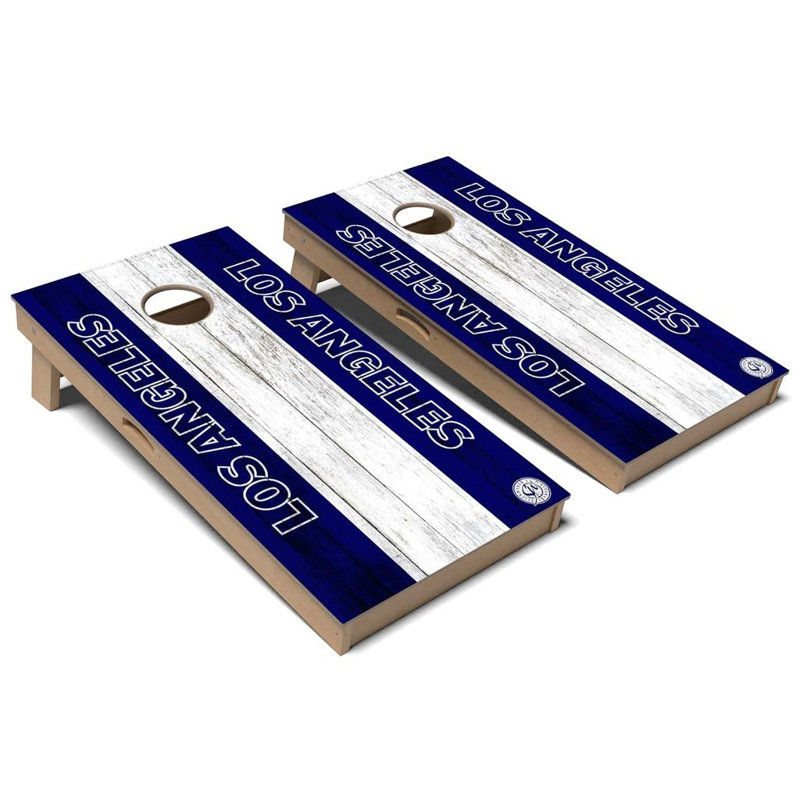 Ensemble de planche de jeu Los Angeles Football Blue / White, AUCUN accessoire