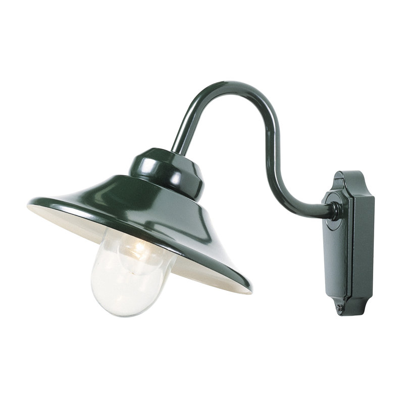 Vega Outdoor Barn Light, Green