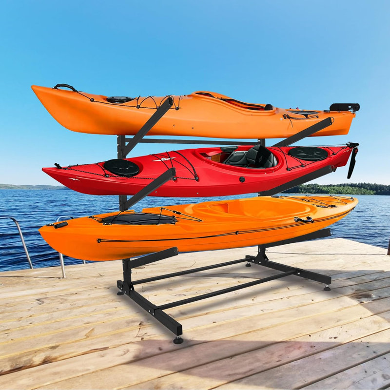 Support de rangement pour kayak autoportant