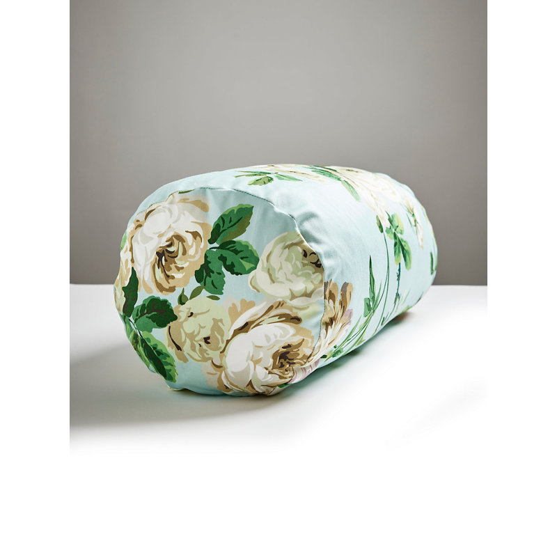 Floral Pillow Cover & Insert, Celadon