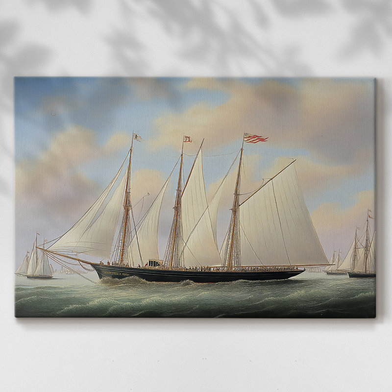 Série nautique-Cxxix-Cavas enveloppés de galerie, 24 x 36