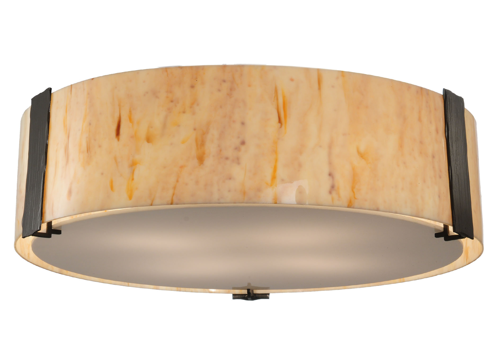 Meyda Lighting 4 - Light 24" Unique/Statement Drum Flush Mount | Wayfair