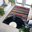 Tapis à motif artistique fabriqué à la main avec des poils doux et un motif géométrique accrocheur, idéal pour rehausser le décor intérieur-646199008