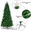 Lighted Artificial Pine Christmas Tree-2024242836