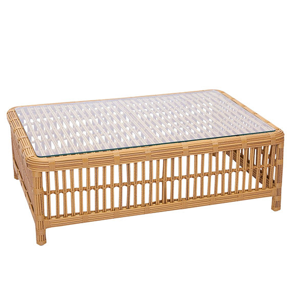 Havana Outdoor Coffee Table, Natural