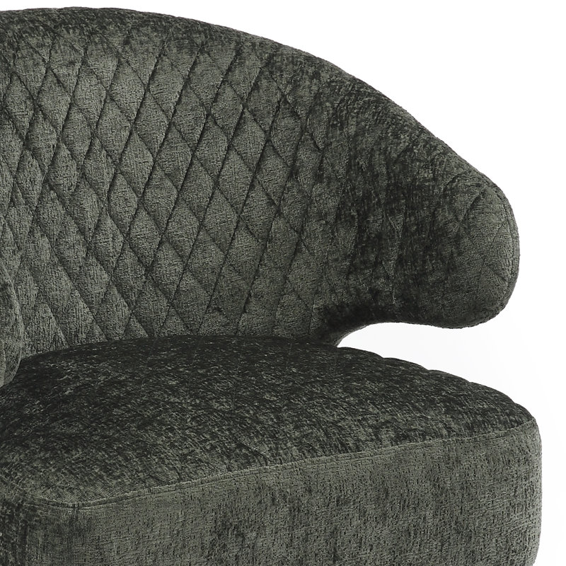 Aintzane Upholstered Armchair, Green