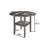 Latitude Run® Round Counter Height Kitchen Dining Table With Drop Leaf