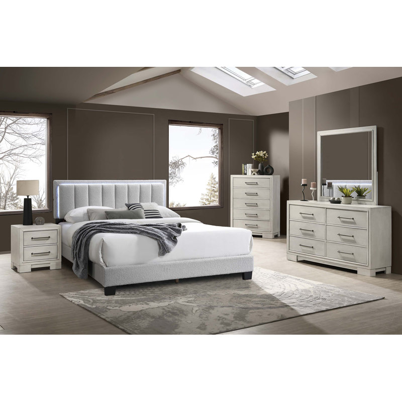 Ensemble de chambre à coucher 5 pièces